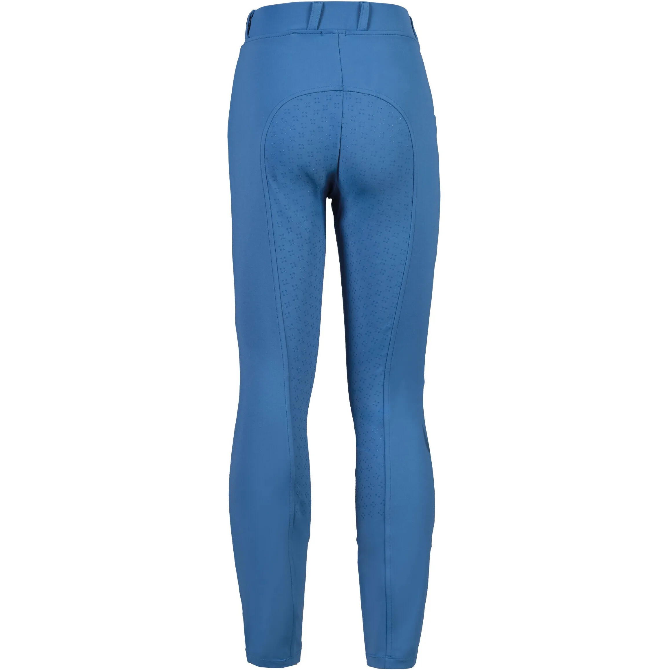 Winter Kinder Reitleggings Silikon Vollbesatz MIA blau
