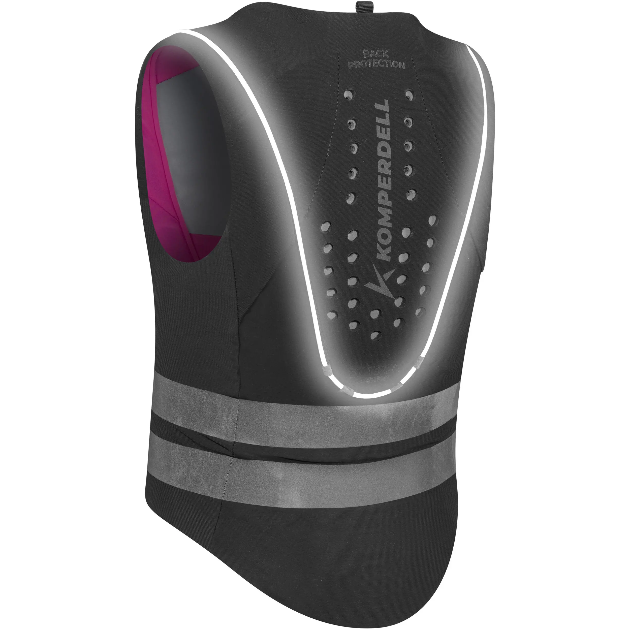 Kinder Rückenprotektor BALLISTIC HIGH VISIBILITY Junior pink