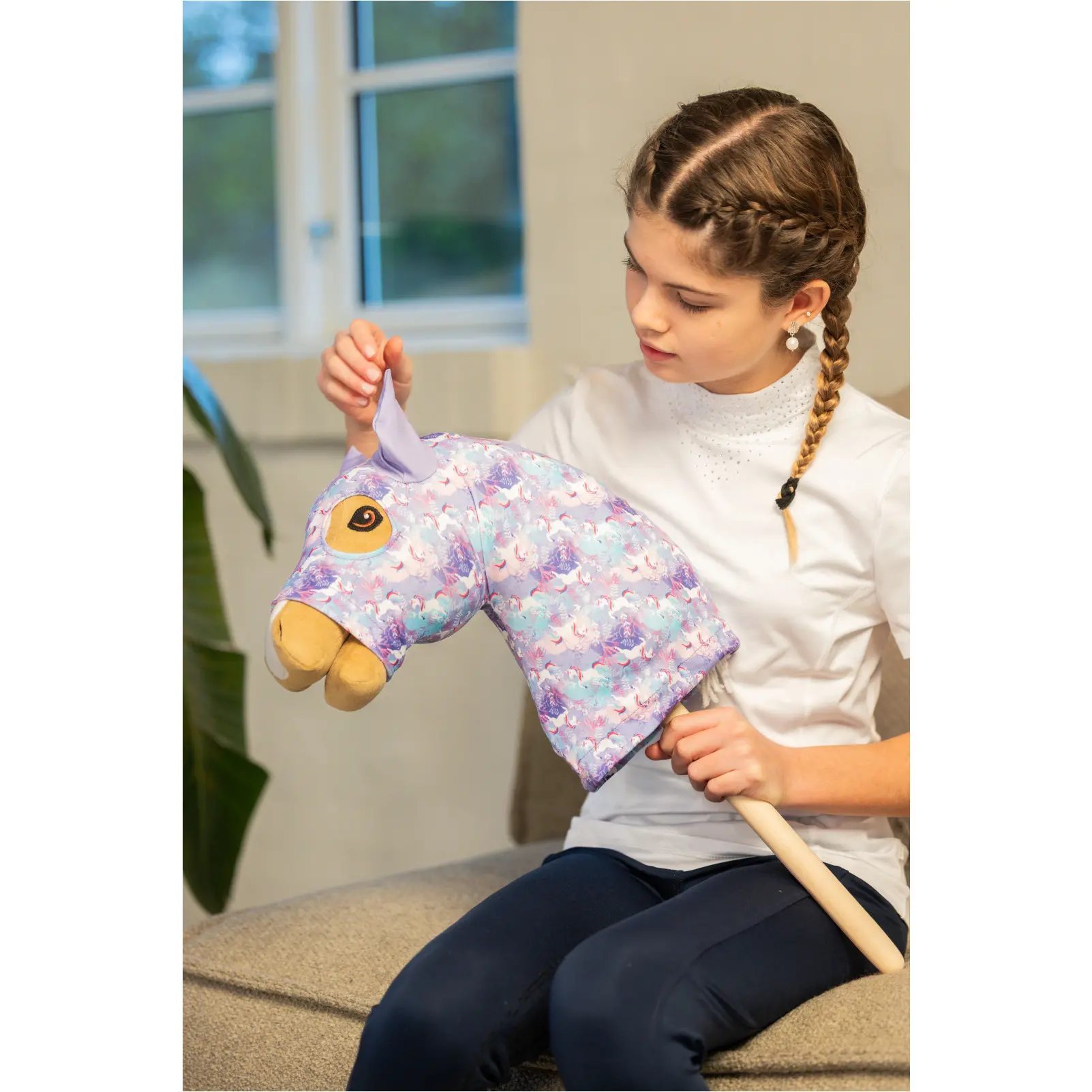 Spielzeugschutzhülle UNICORN lavendel