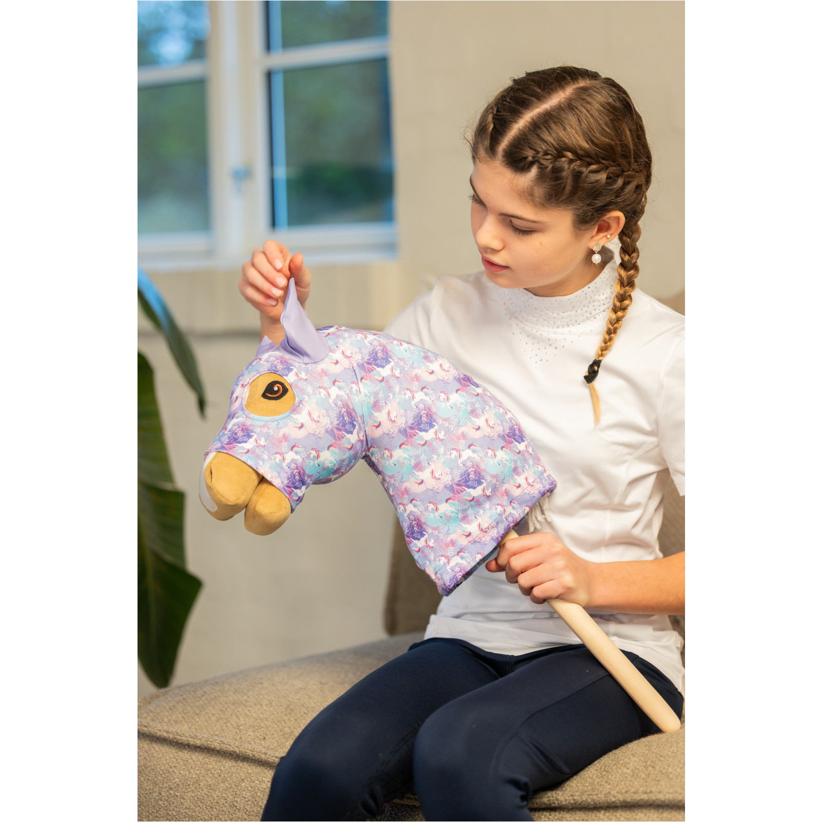 Spielzeugschutzhülle EINHORN lavendel Spielzeugschutzhülle EINHORN lavendel