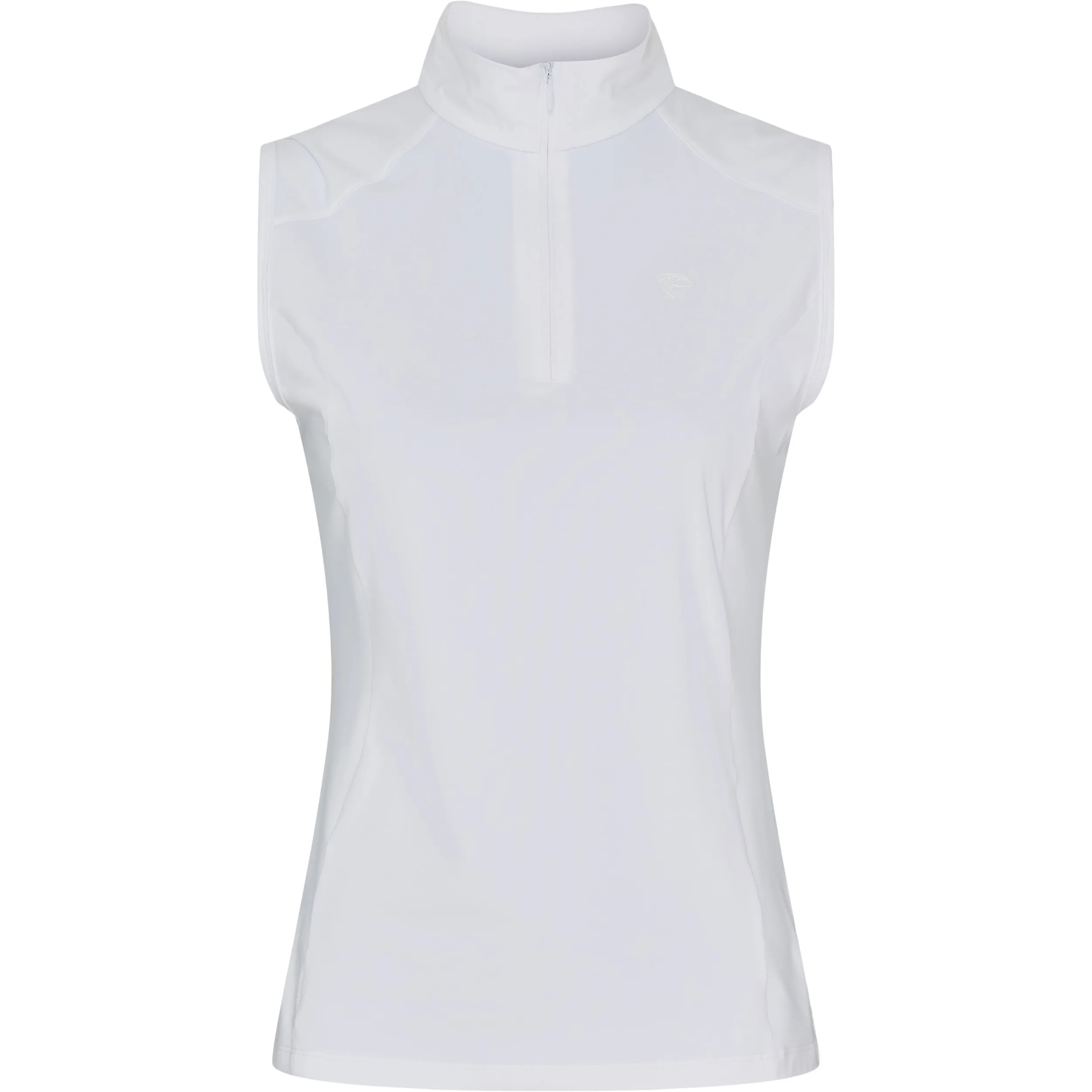 Damen Turniershirt Ärmellos TEODORA weiß