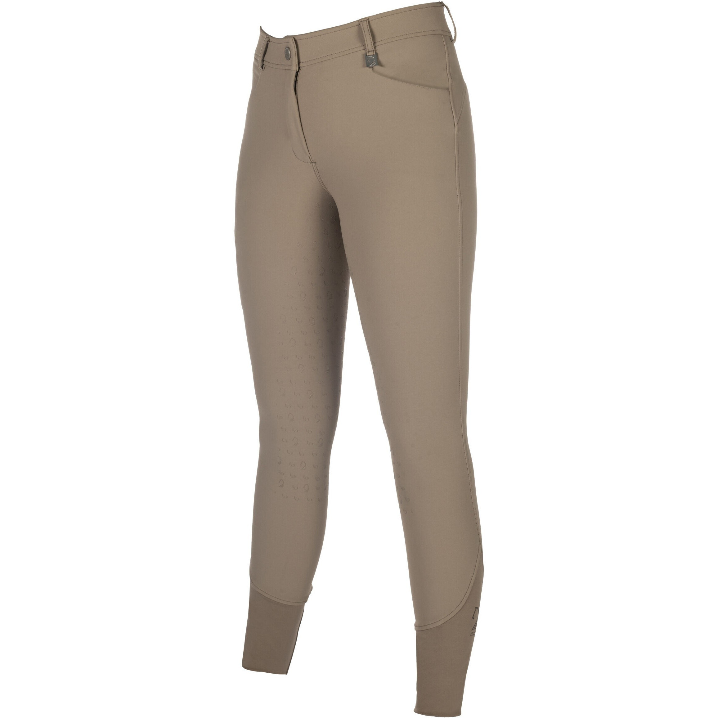 Damen Reithose Silikon Vollbesatz LIVIGNO SPORTIVE II taupe