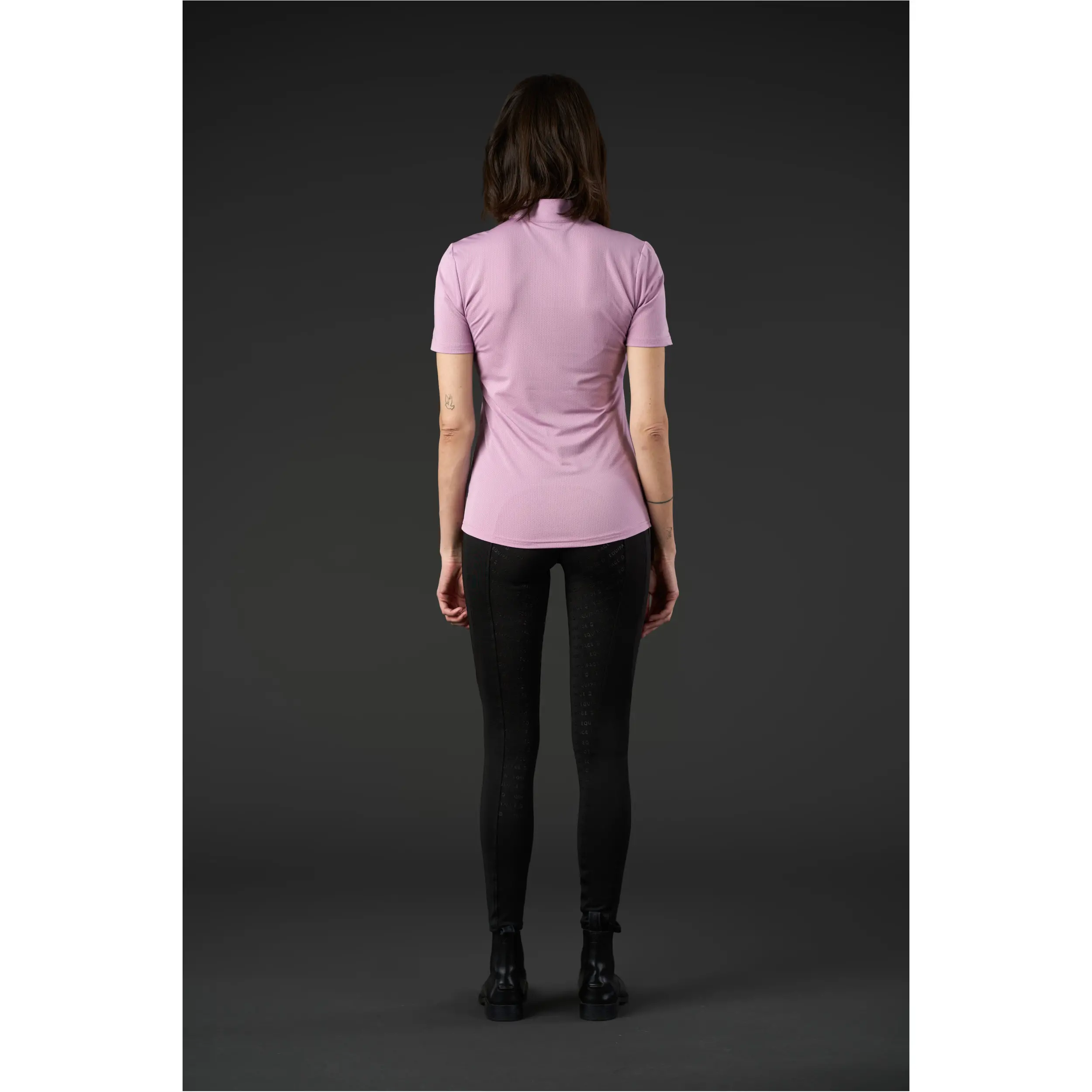 Damen Turniershirt Half-zip HASTY lavender
