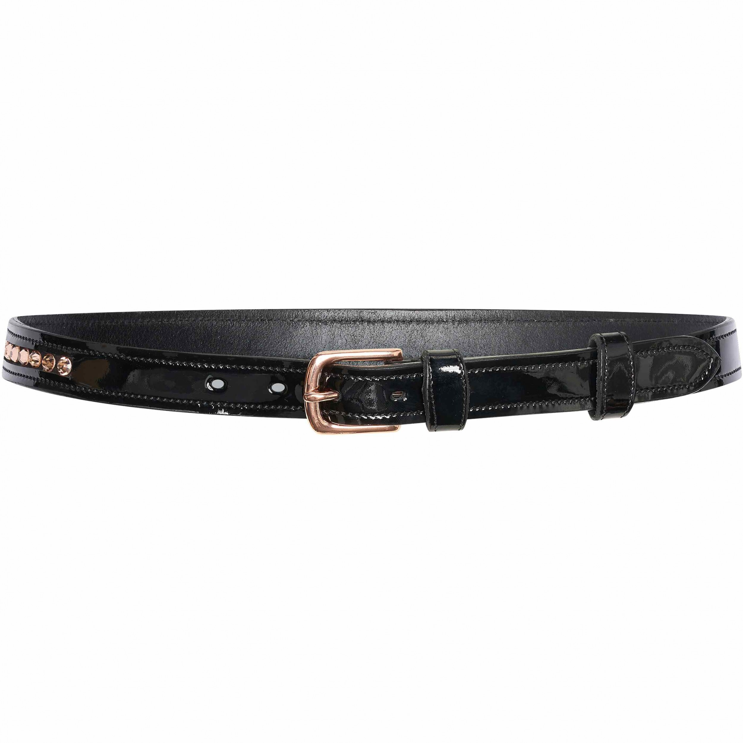 schwarz/rose gold
