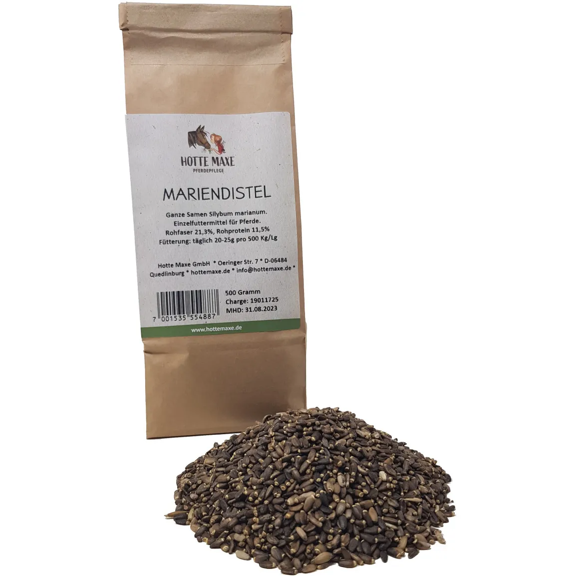 Mariendistel ganze Samen 500g