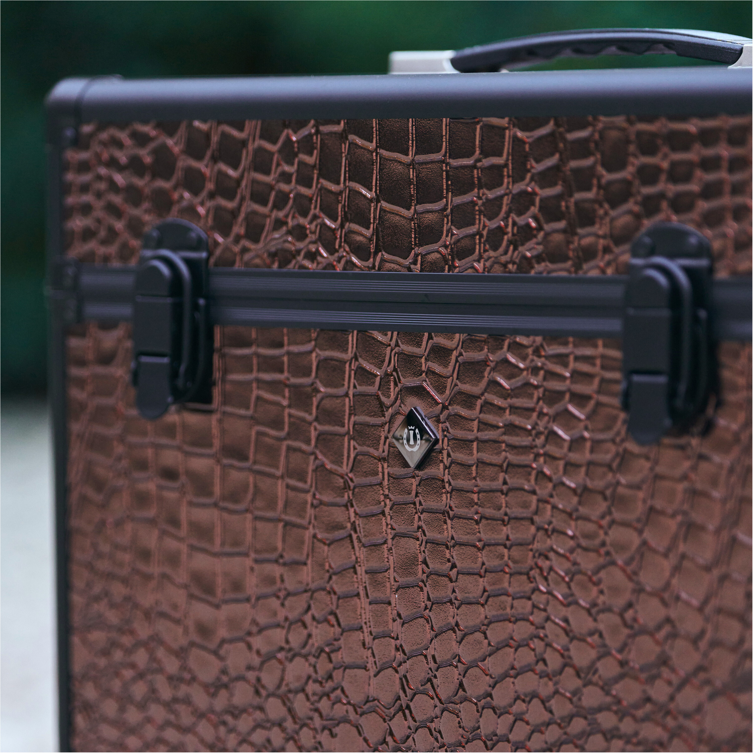 Putzbox IRHBasic Slim line braun/braun croco