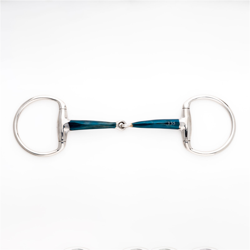 Olivenkopfgebiss einfach gebrochen ERGONOMIC 14mm