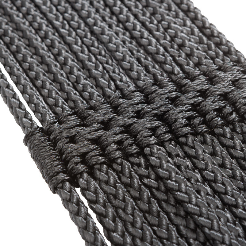 Schnurenkurzgurt ohne Elast ROPE schwarz