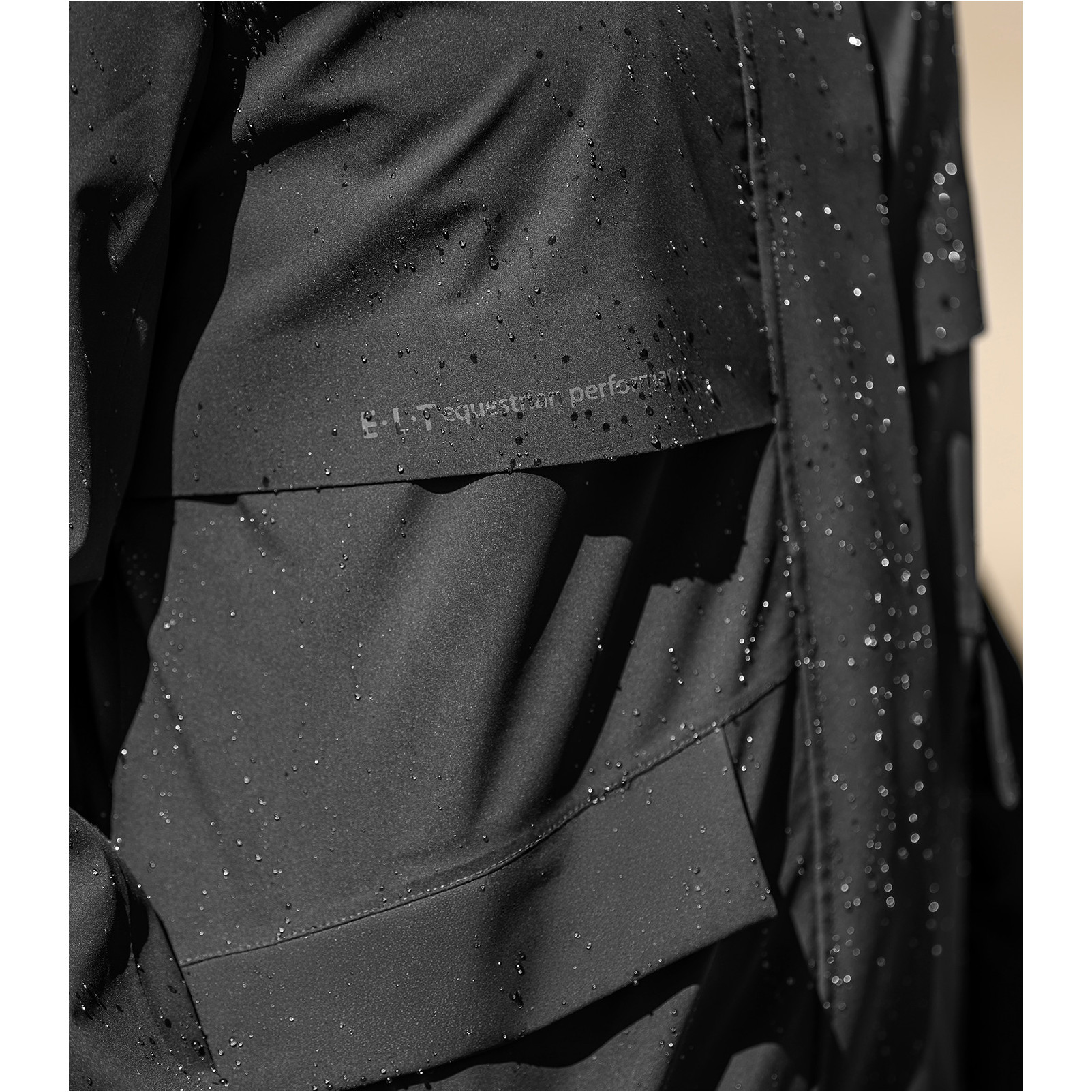 Damen Regenjacke reflektierend PERFORMANCE schwarz