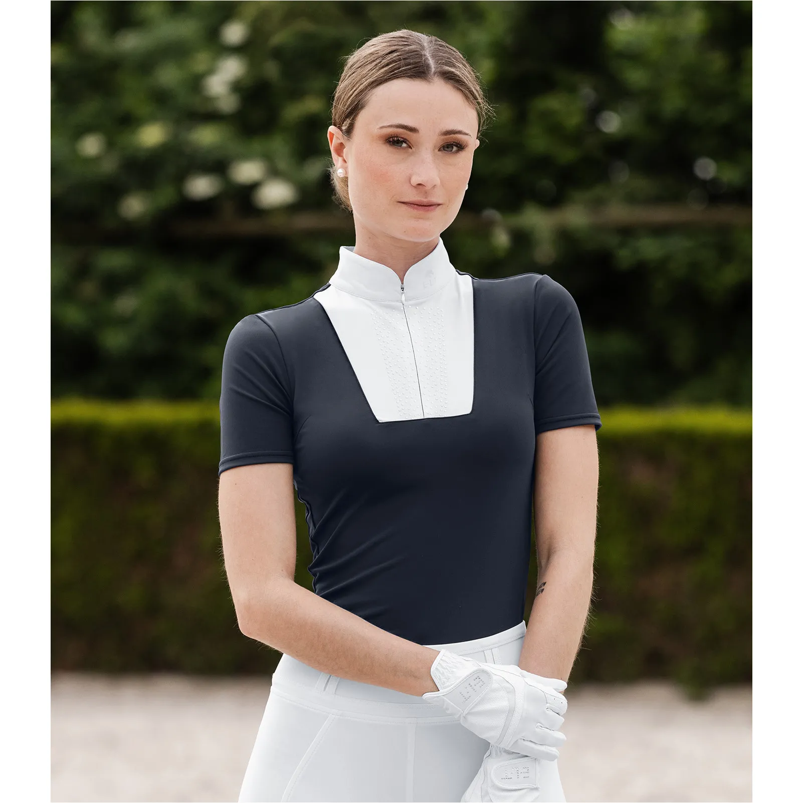 Damen Turniershirt PAOLA tiefblau