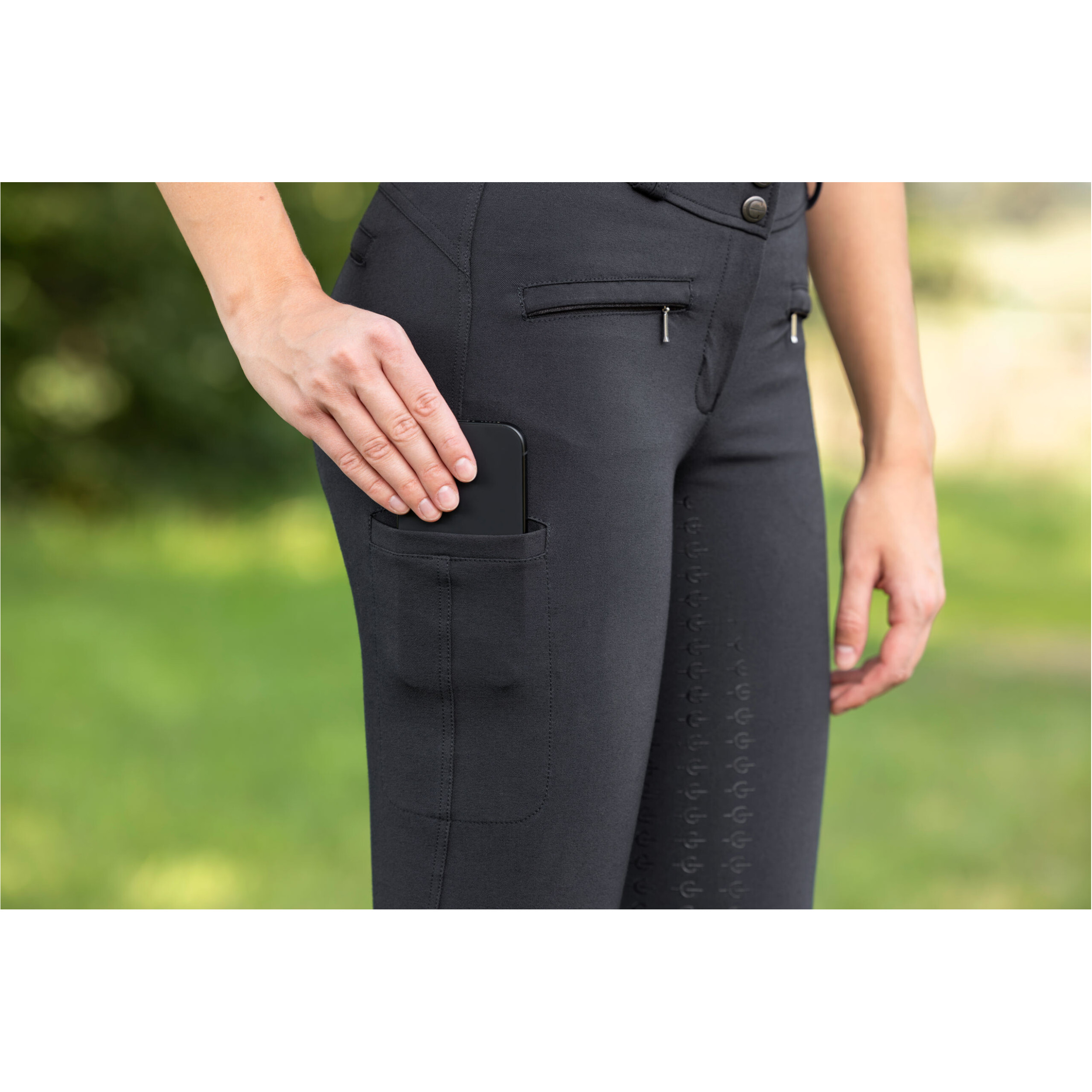 Damen Reithose Silikon Vollbesatz SIGNATURE schwarz Damen Reithose Silikon Vollbesatz SIGNATURE schwarz