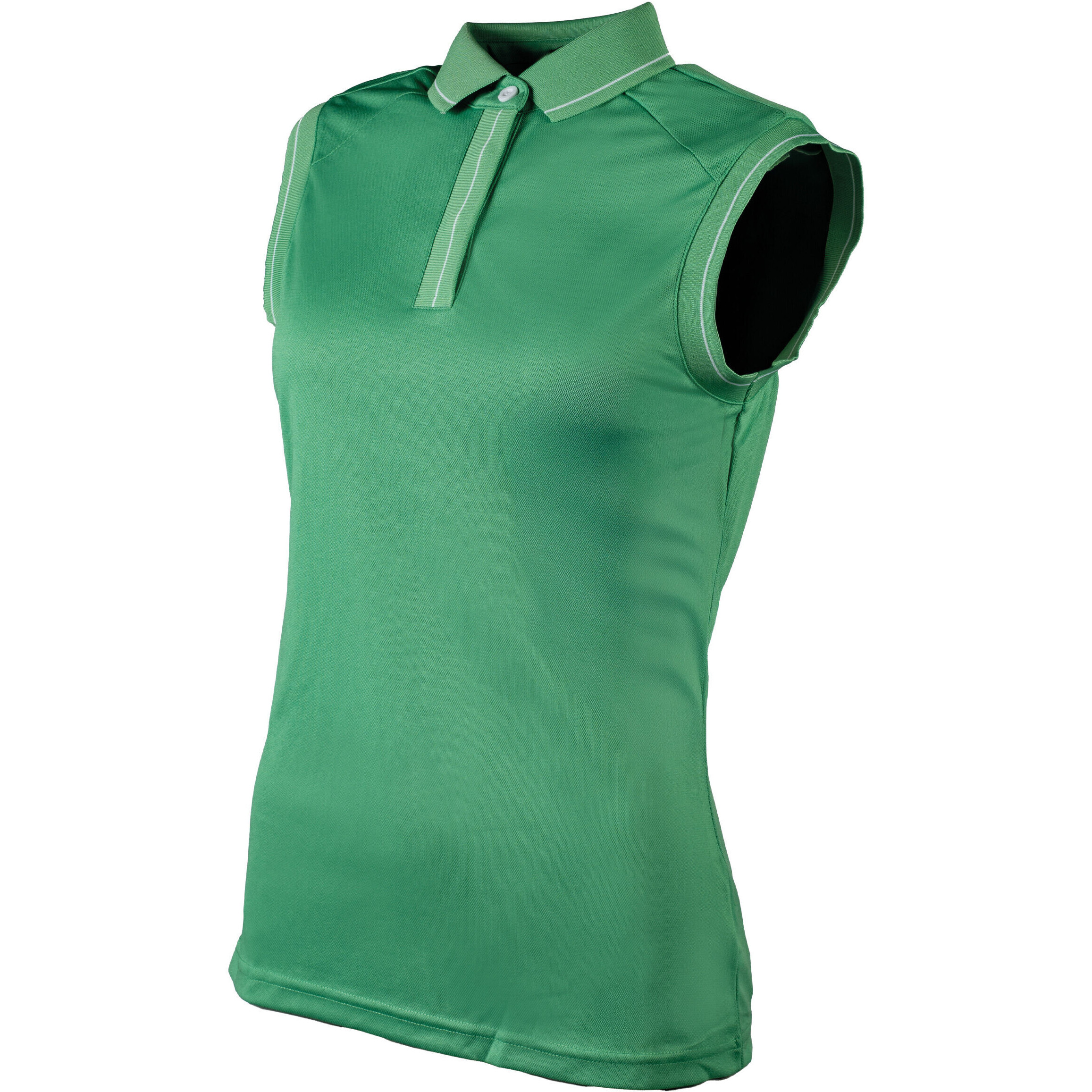 Damen Poloshirt ärmellos CATHERINE grün