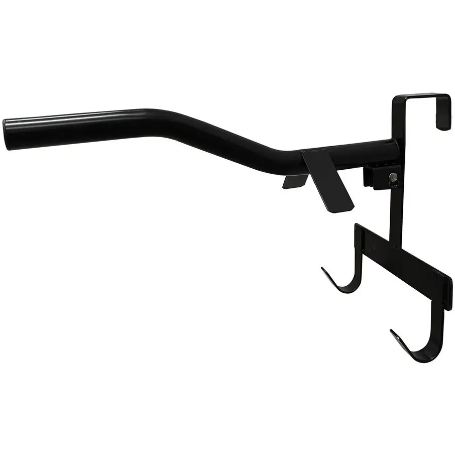 Tragbarer Sattelhalter klappbar schwarz Tragbarer Sattelhalter klappbar schwarz