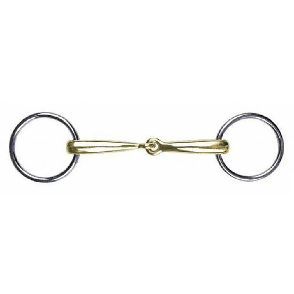 Unterlegtrense einfach gebrochen Argentan 14mm