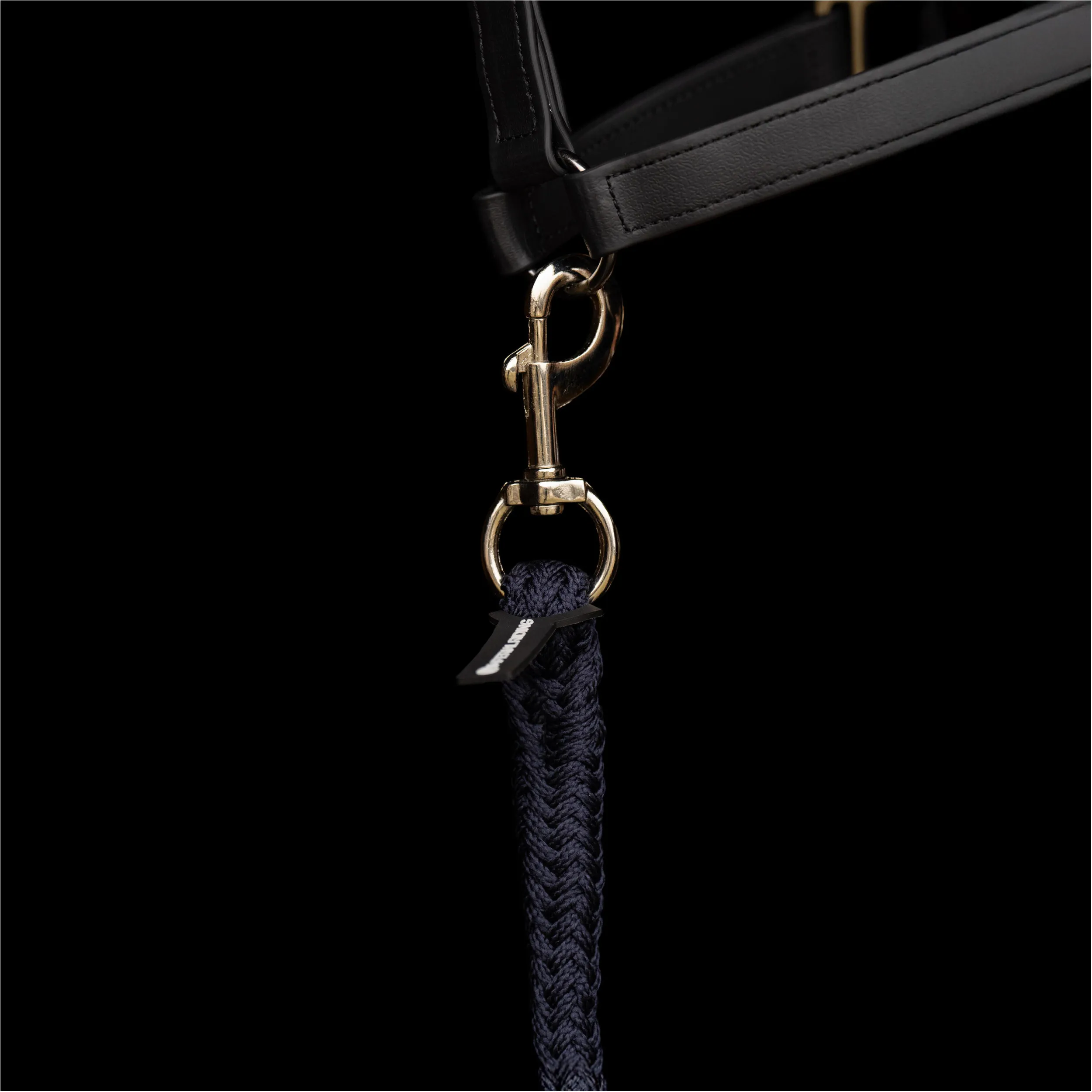 Führstrick mit Karabinerhaken IRHClassic navy