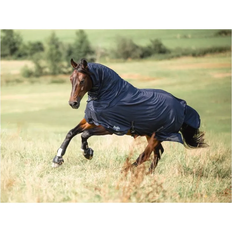 Fliegendecke mit Halsteil (abnehmbar) RugBe SUPERFLY navy