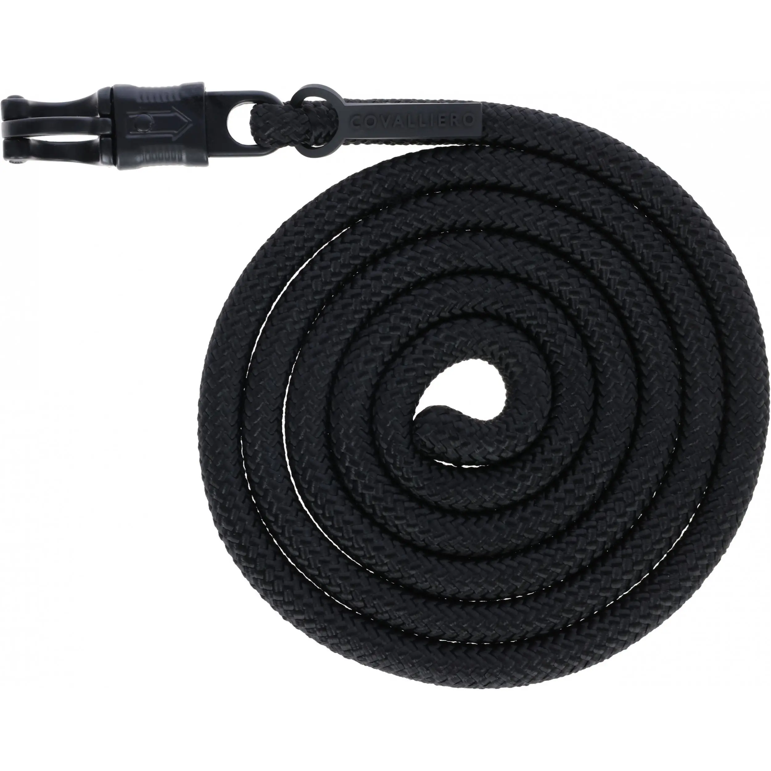 Führstrick mit Panikhaken H/W 2025 schwarz