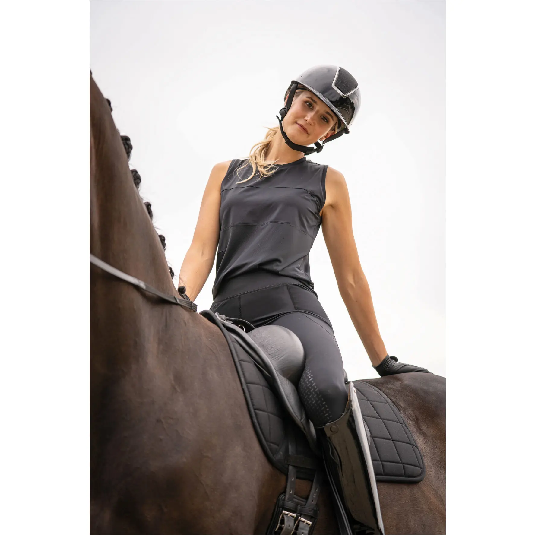 Damen Top MILA schwarz