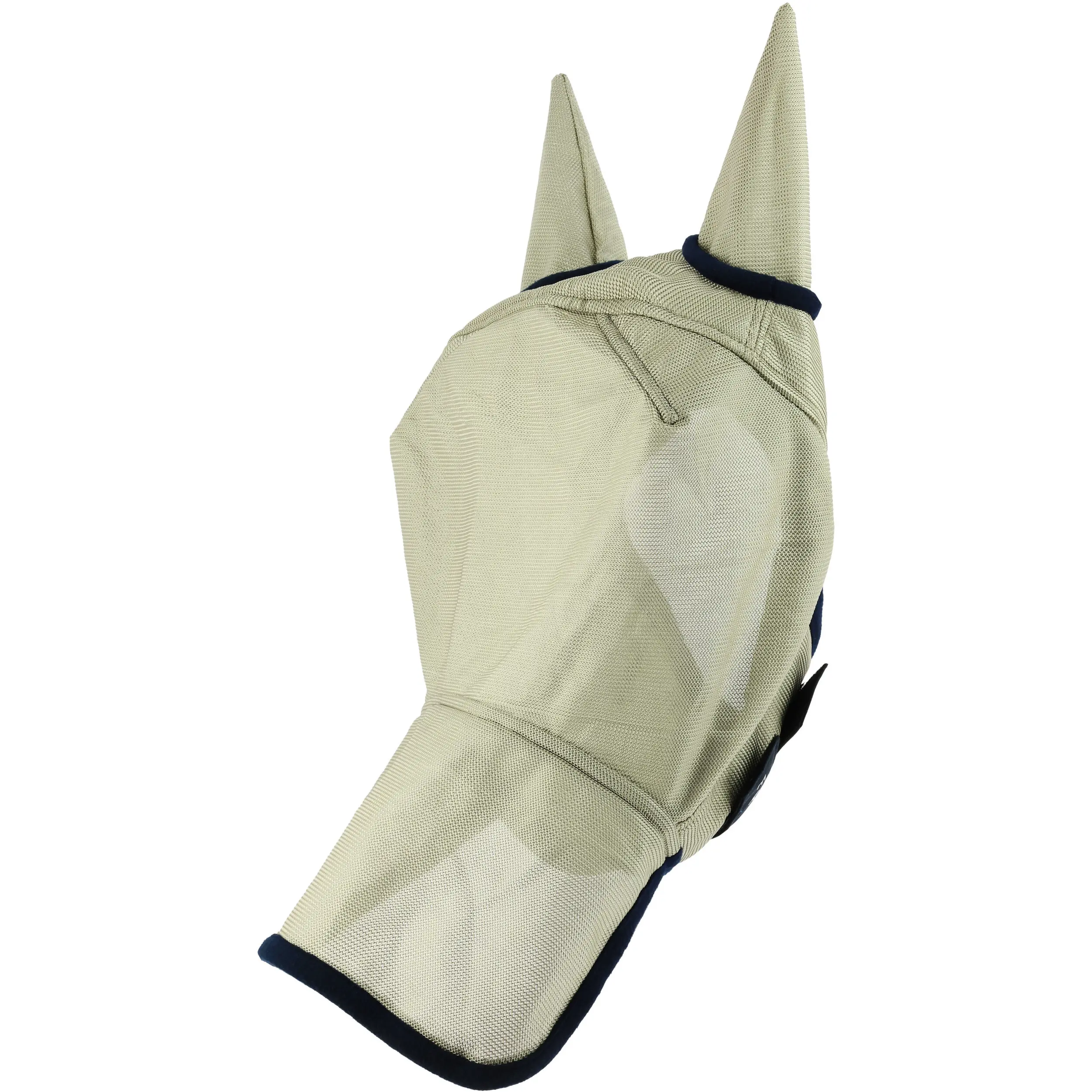 Fliegenmaske AQUAFLY 2 in 1 + Nüsternschutz beige