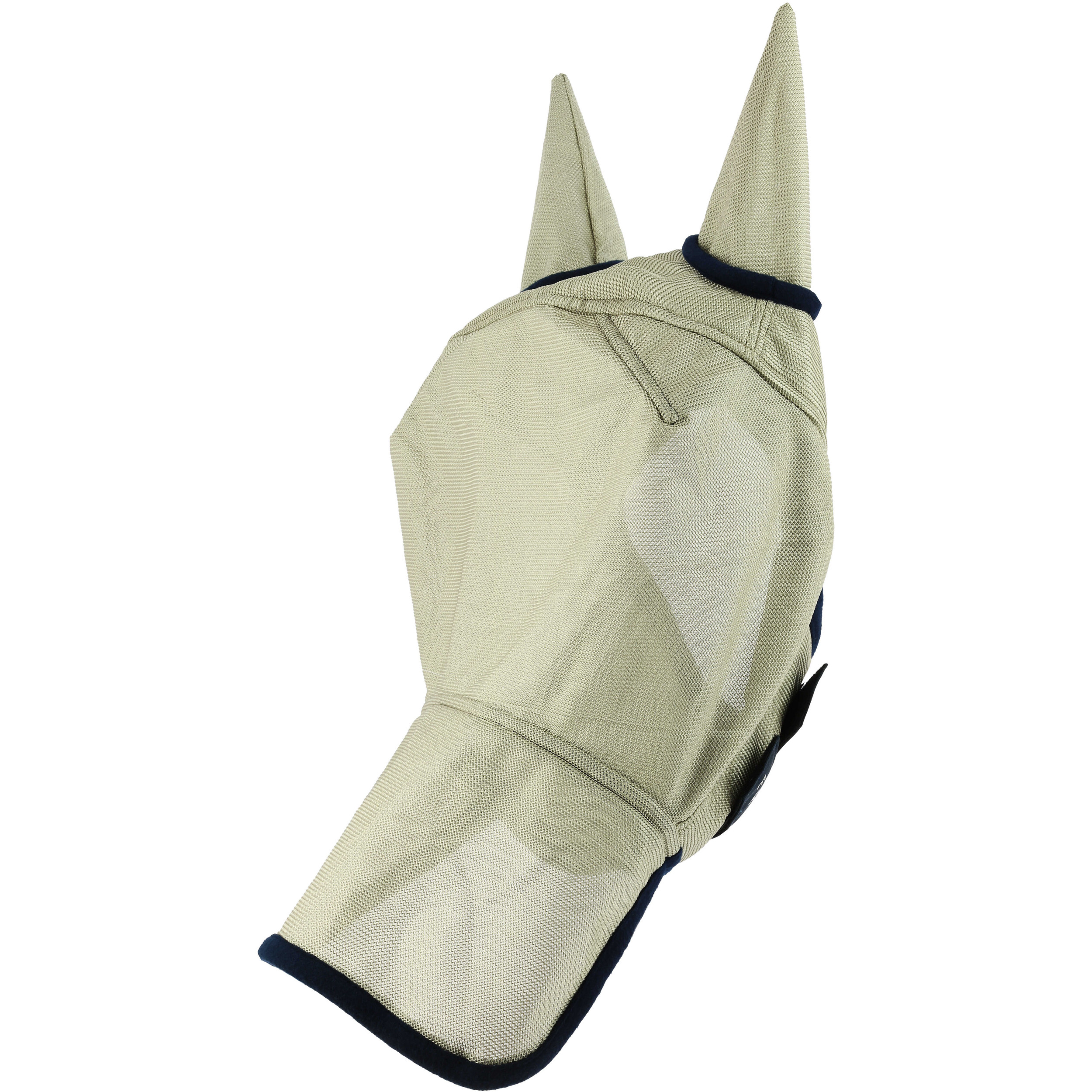 Fliegenmaske AQUAFLY 2 in 1 + Nüsternschutz beige