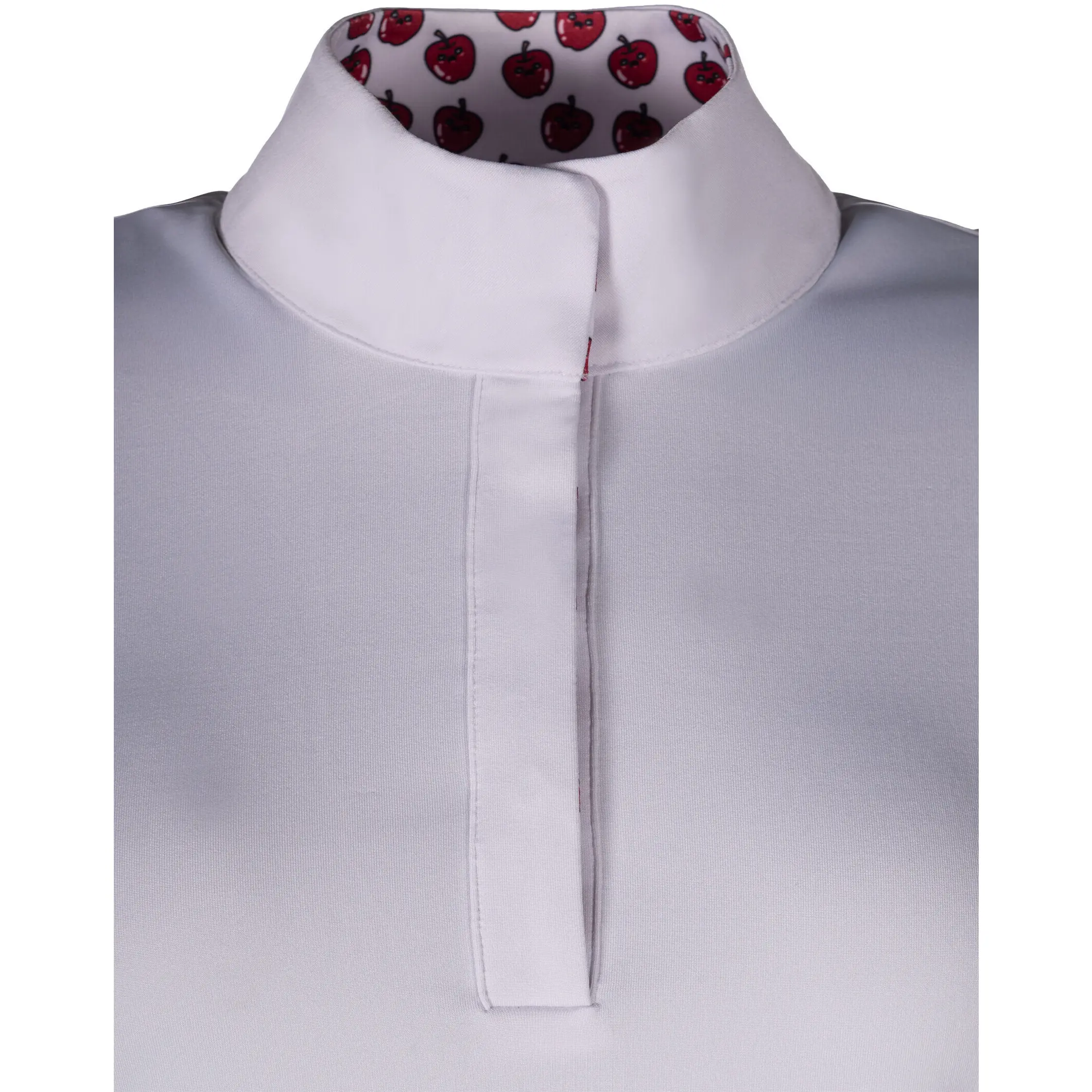 Damen Turniershirt Langarm HUNTER weiß