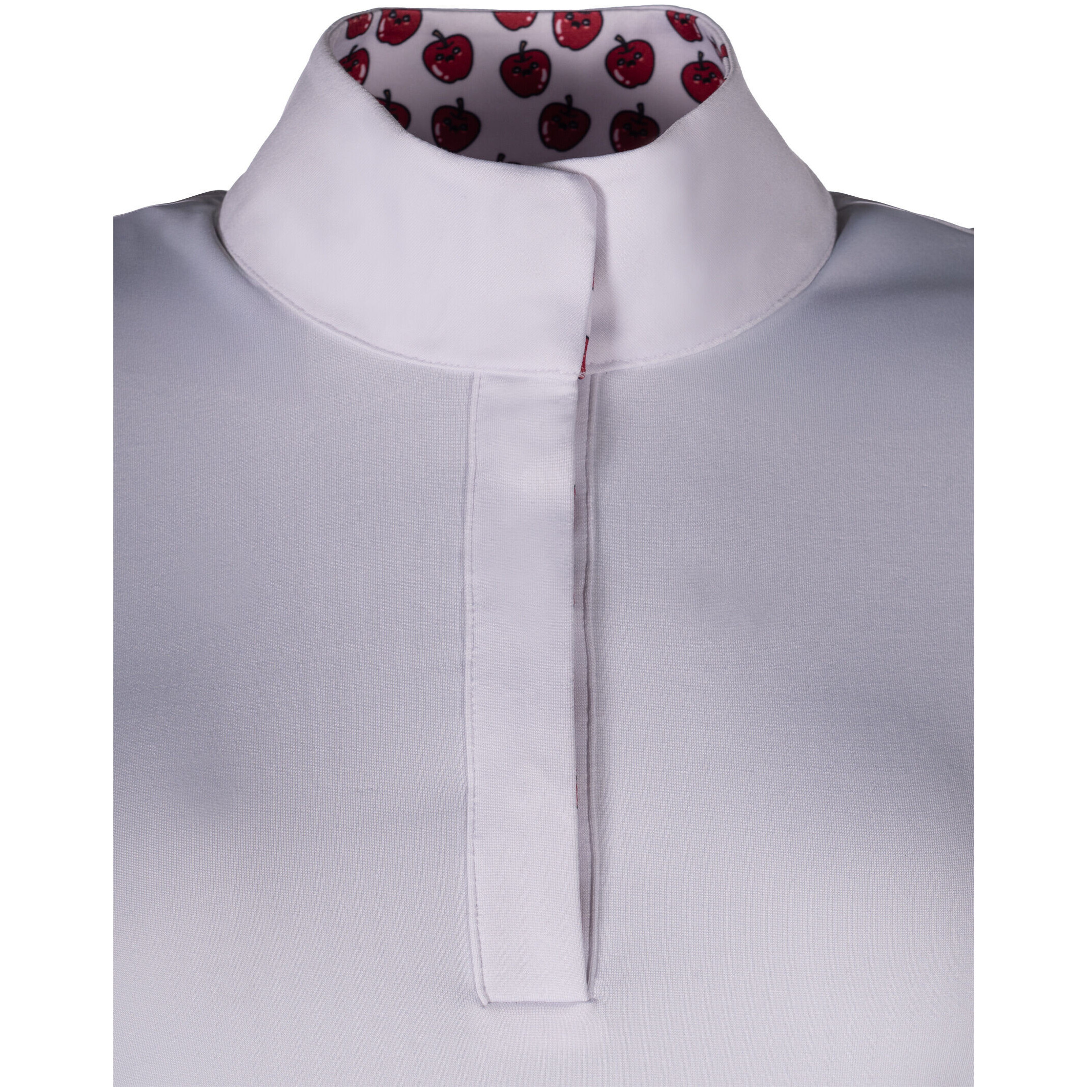 Damen Turniershirt Langarm HUNTER weiß