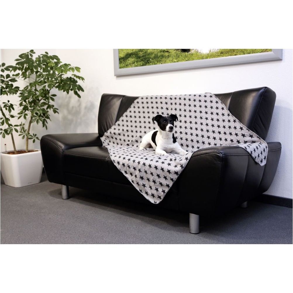 Hundedecke STELLA grau