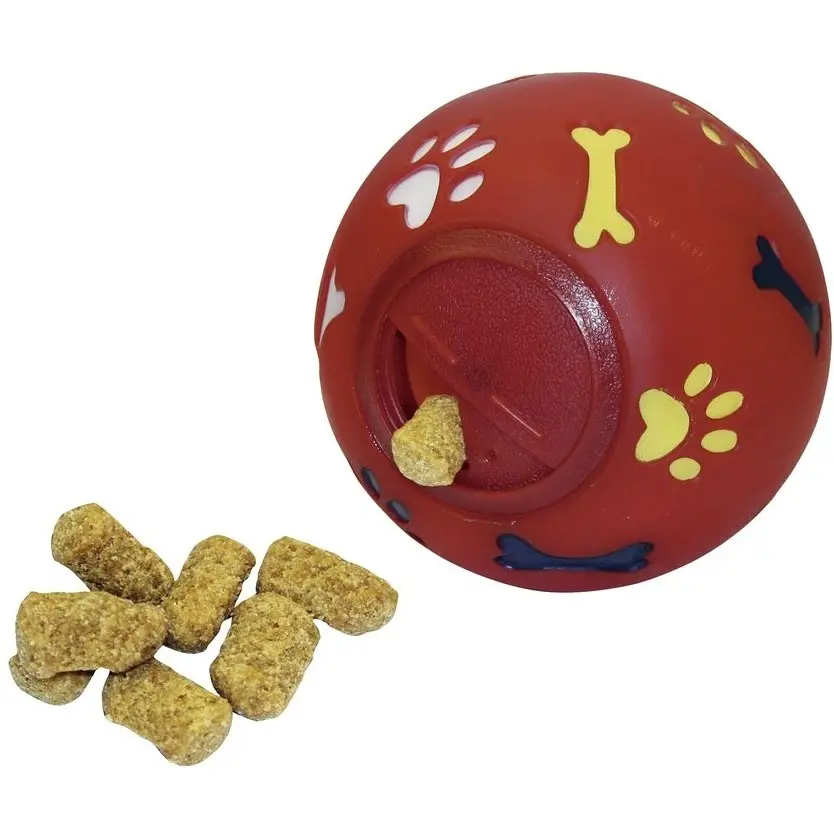 Snackball für Hunde rot ø 11cm