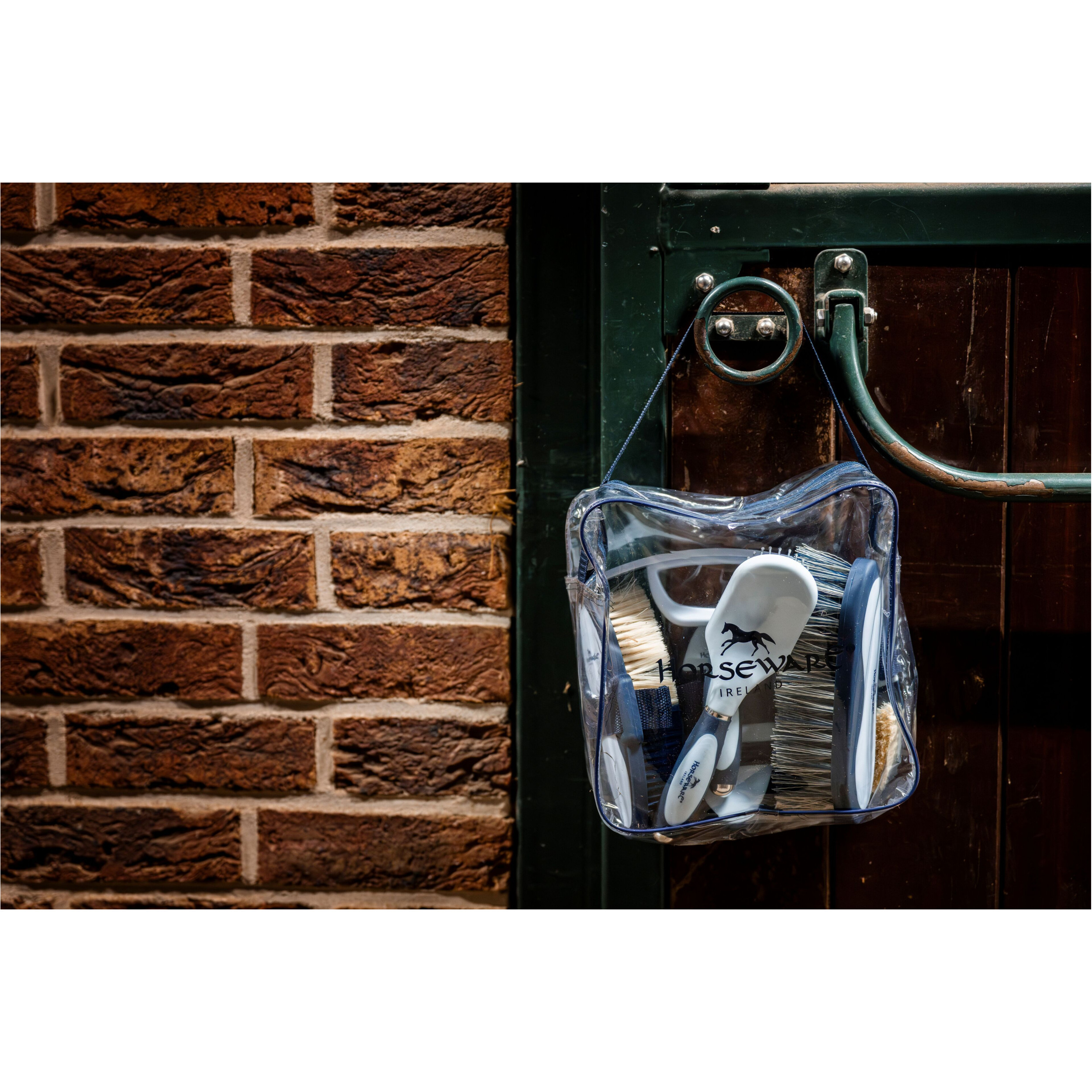 Pferdepflegeset NEWMARKET witney stripes/navy