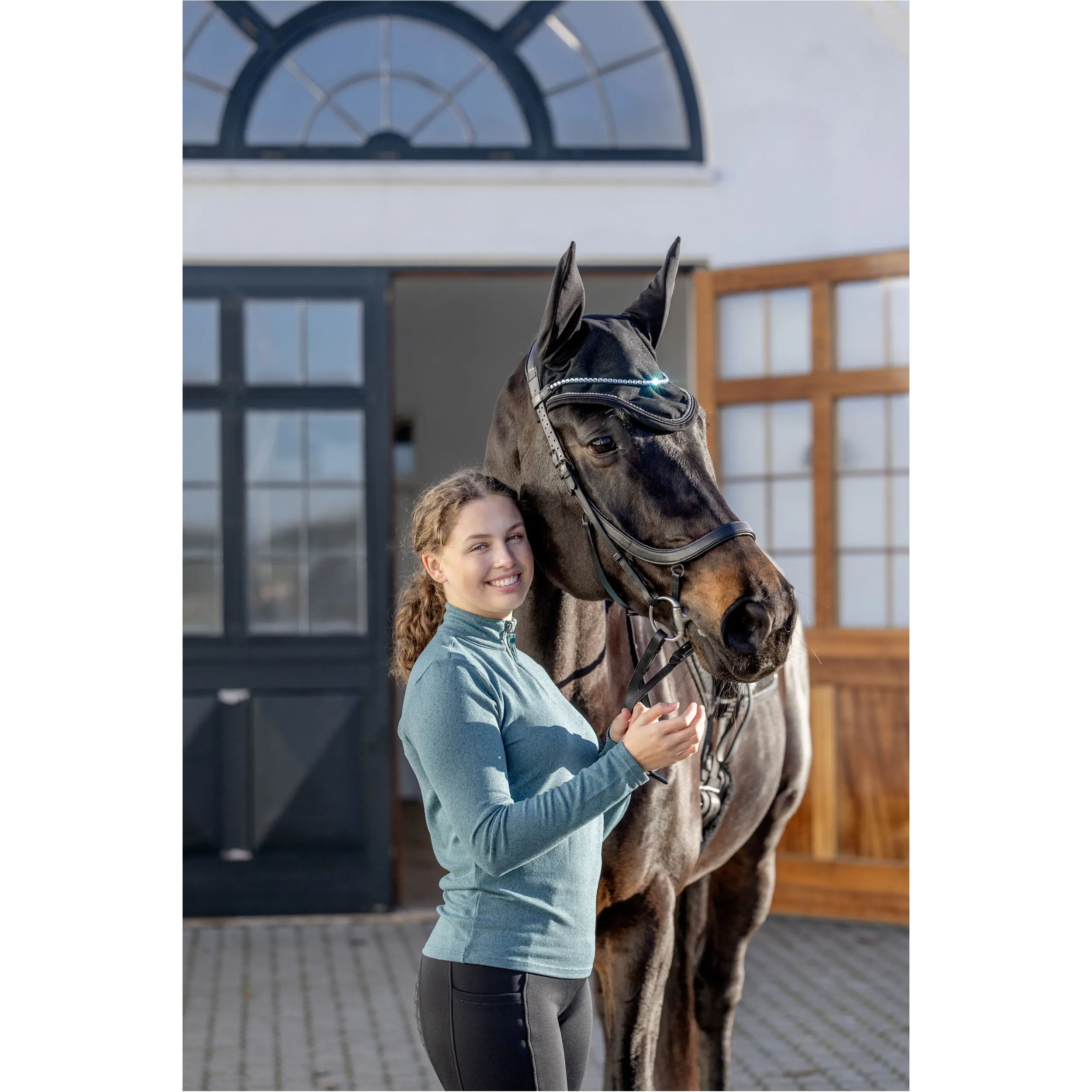 Trensenzaum anatomisch VINJA schwarz Trensenzaum anatomisch VINJA schwarz