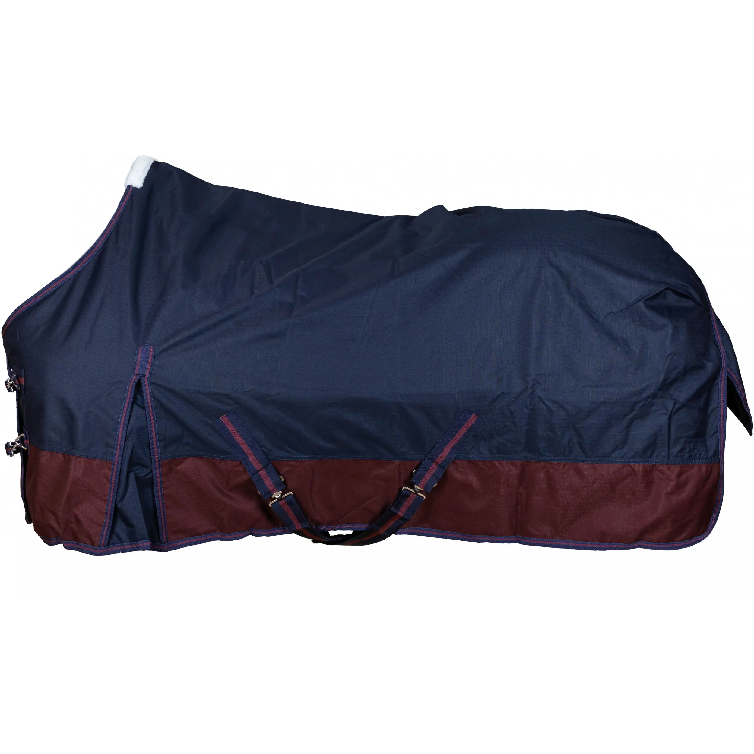 Winterdecke 300g Füllung 600D BASICLINE marine/kastanie