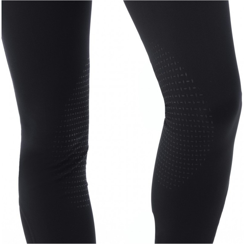 Damen Reithose Silikon Kniebesatz GIZELschwarz