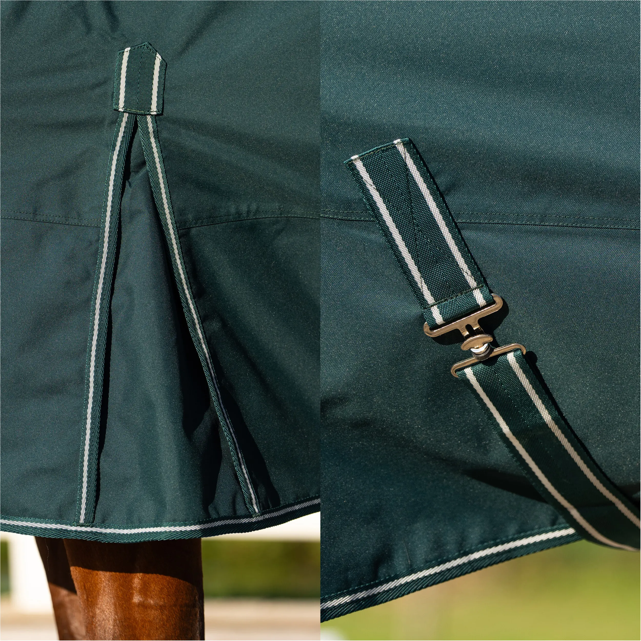 Outdoordecke mit Halsteil (abnehmbar) 600D IRHBasic green