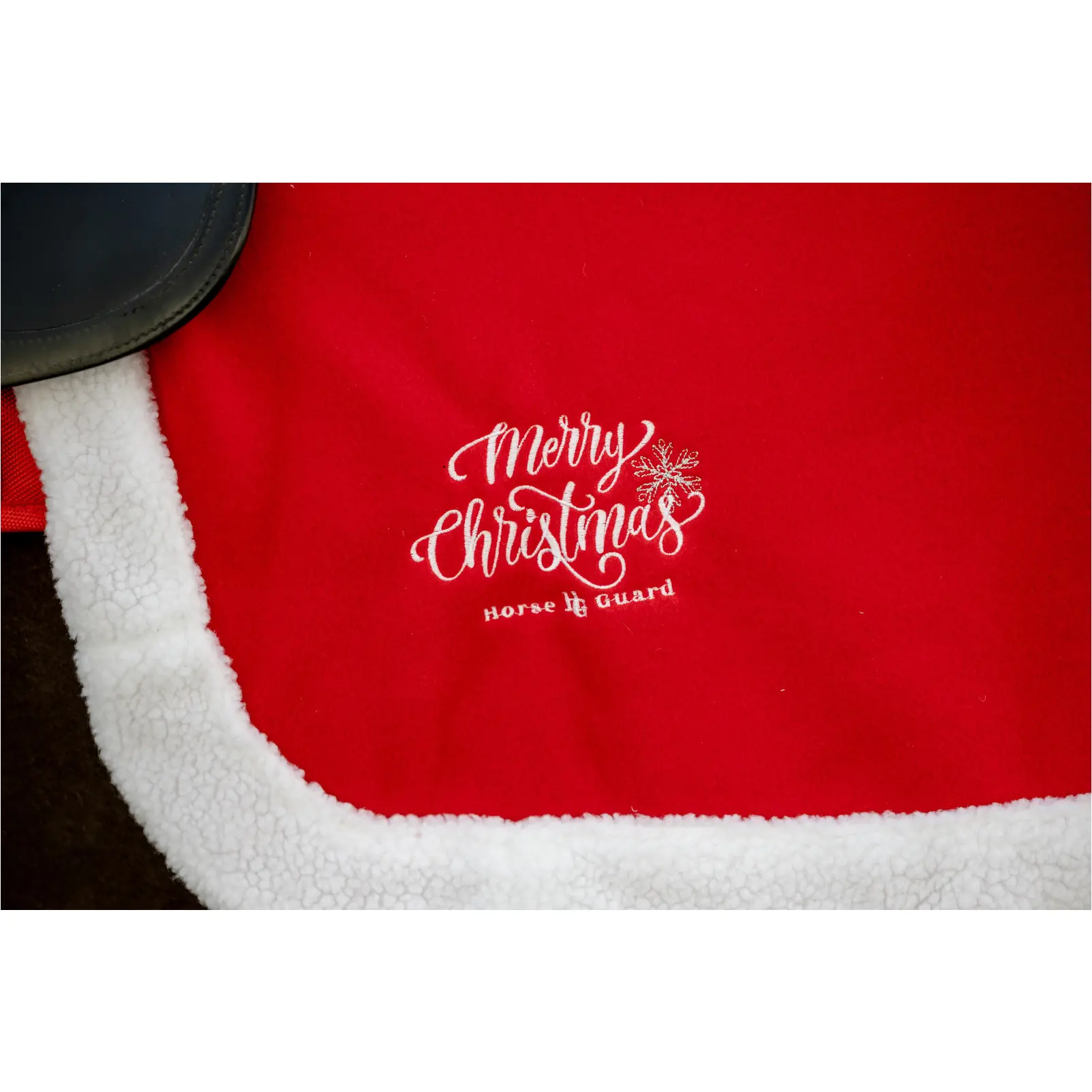 Weihnachtsnierendecke CHRISTMAS rot