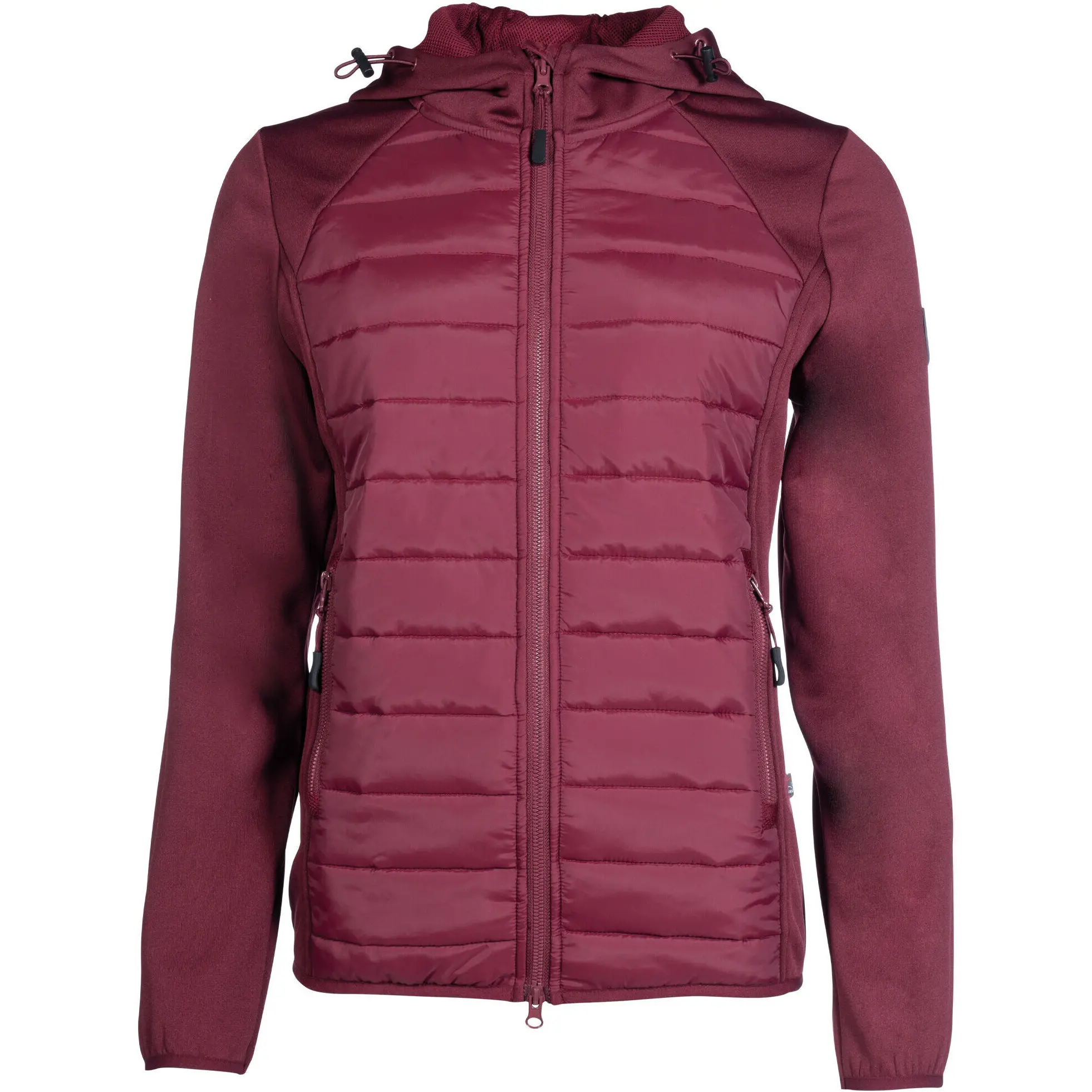 Damen Sweatjacke STYLE weinrot