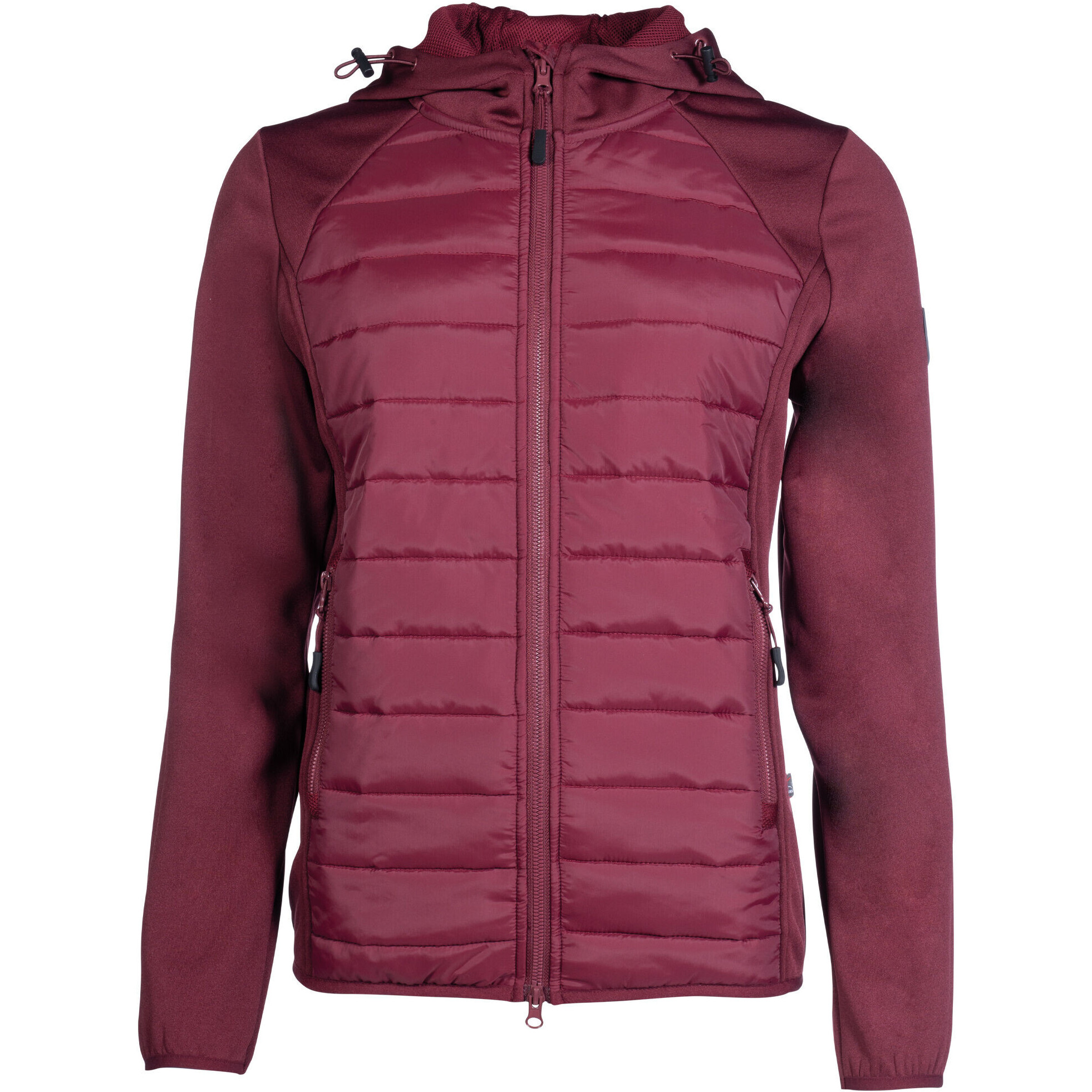 Damen Sweatjacke STYLE weinrot