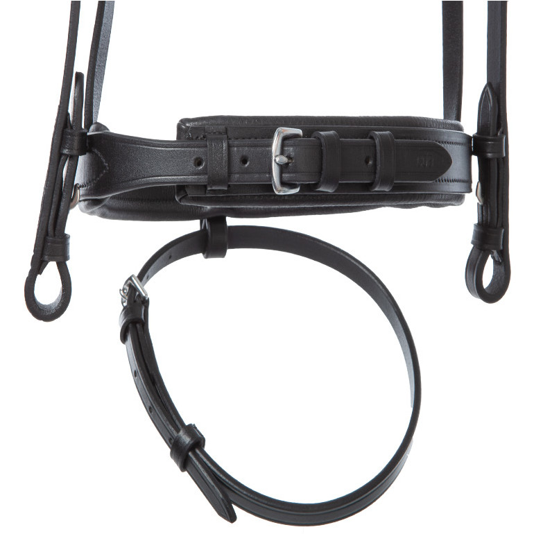 Trensenzaum englisch kombiniert CLINCHESSE braun/messing