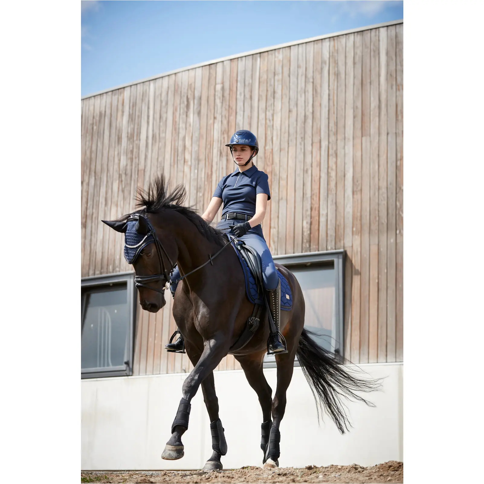 Damen Poloshirt NASH navy