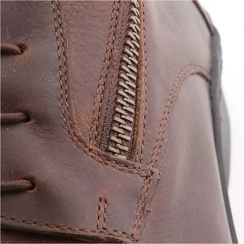 Stiefelette ROMULUS Leder geölt braun