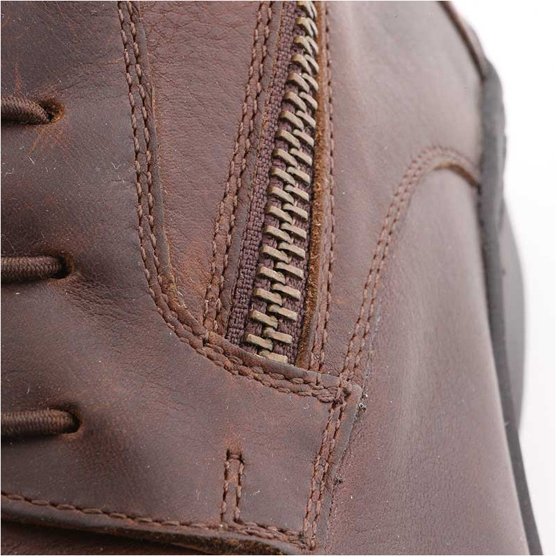 Stiefelette ROMULUS Leder geölt braun