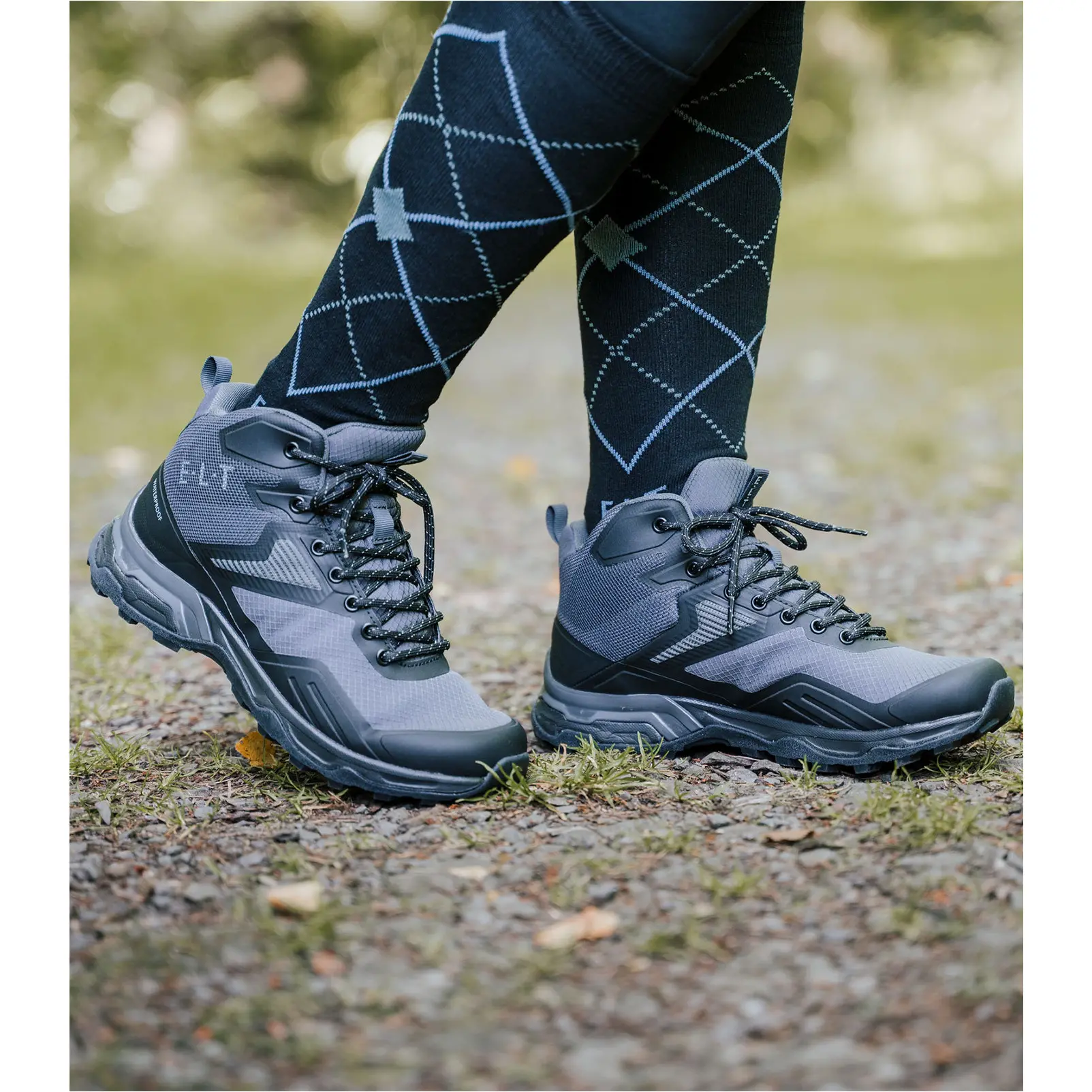 Outdoorschuhe wasserdicht NEBRASKA asphalt