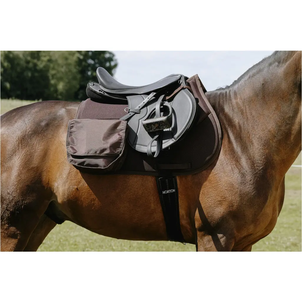 Wanderreitschabracke MESH braun