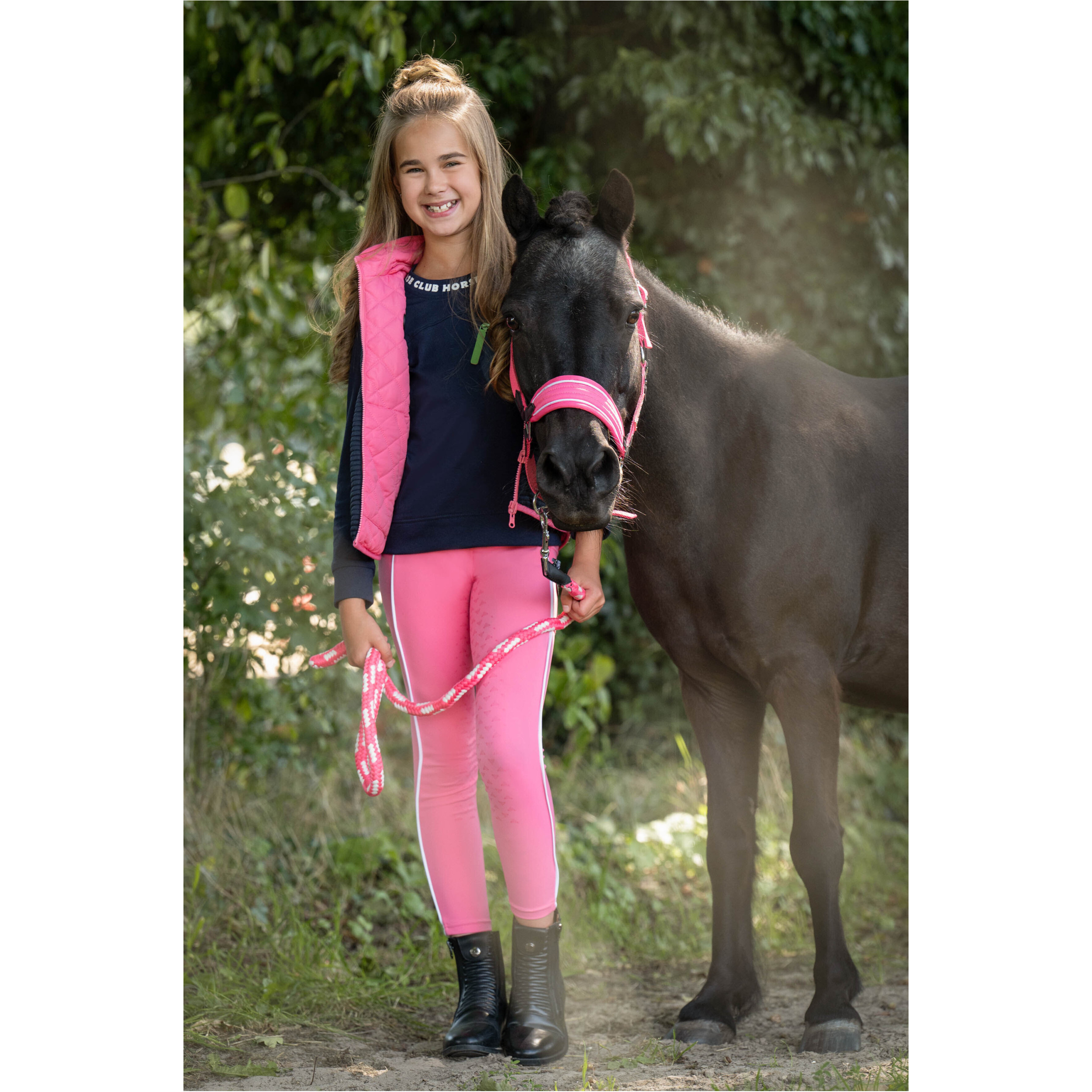 Kinder Wendeweste MAUI pink/dunkelblau