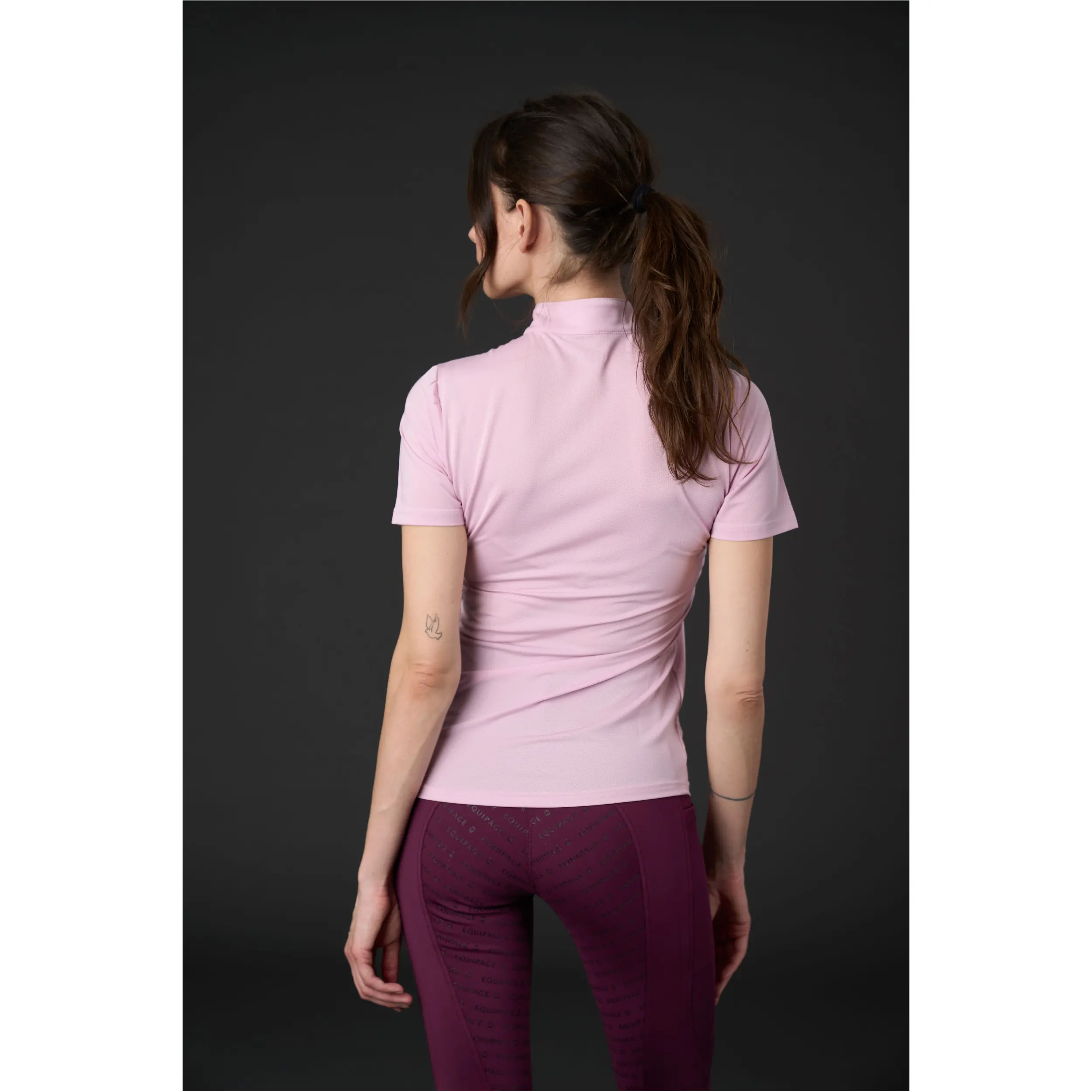 Damen Turniershirt Half-zip HASTY winsome orchid