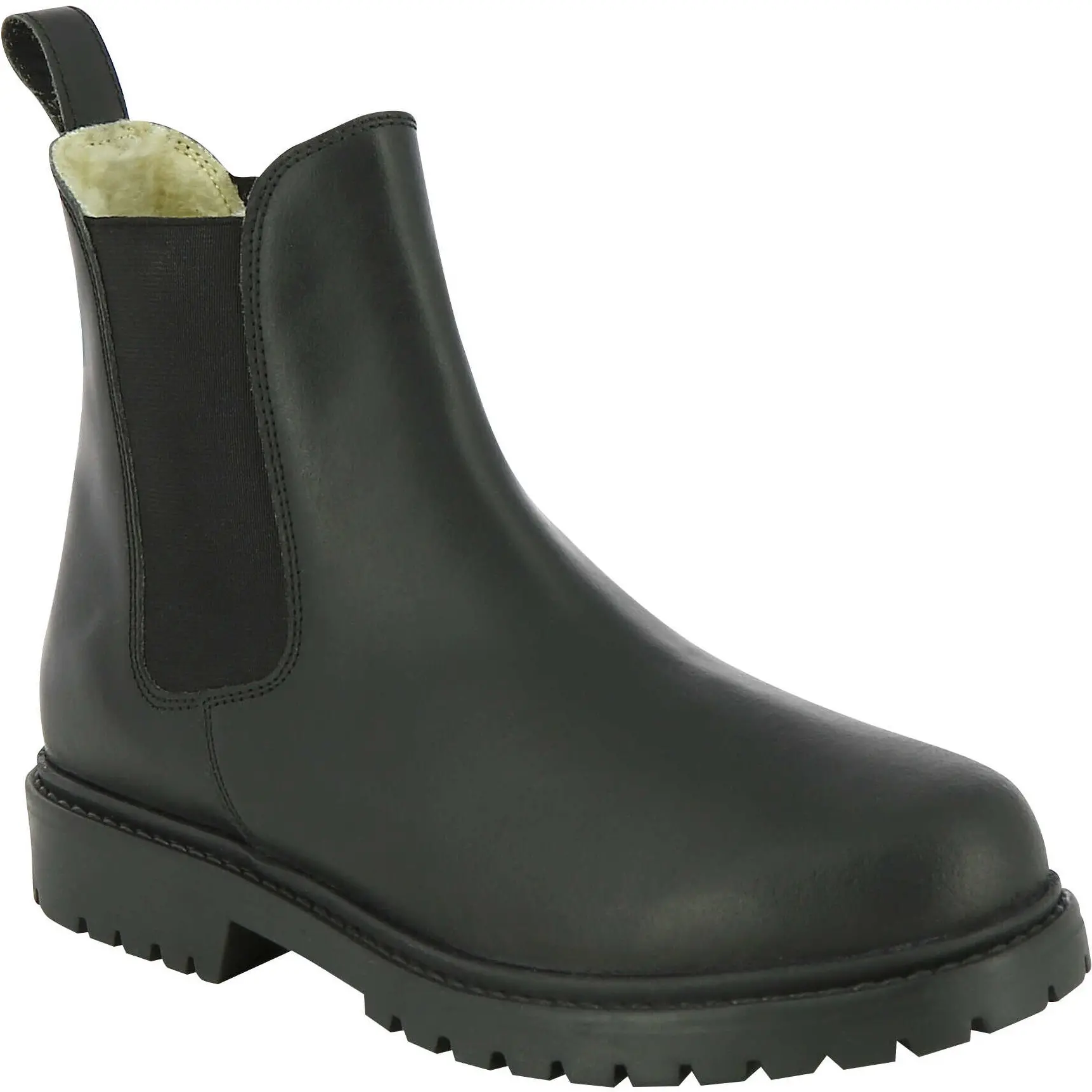 Winterstiefeletten CAMARGUE Echtleder schwarz Winterstiefeletten CAMARGUE Echtleder schwarz