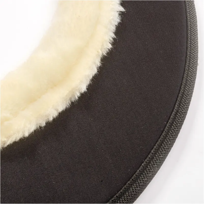 Hufglocken (2er Set) schwarz/beige