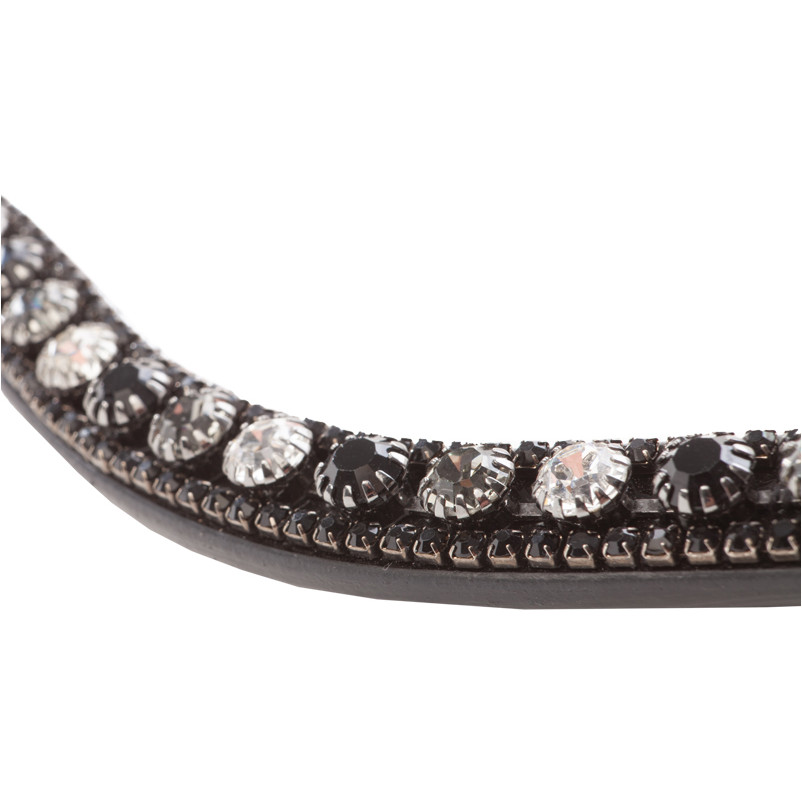 Stirnband DAZZLE schwarz lack/weiß Stirnband DAZZLE schwarz lack/weiß