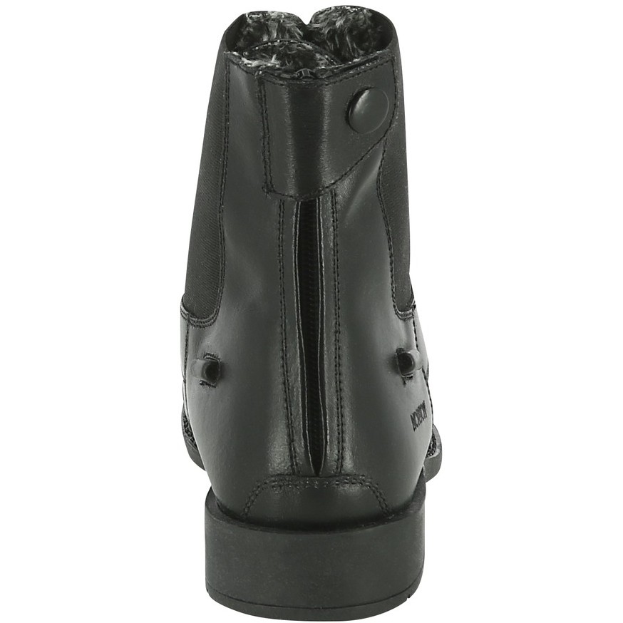Winter Reitstiefeletten LACETS Leder schwarz Winter Reitstiefeletten LACETS Leder schwarz