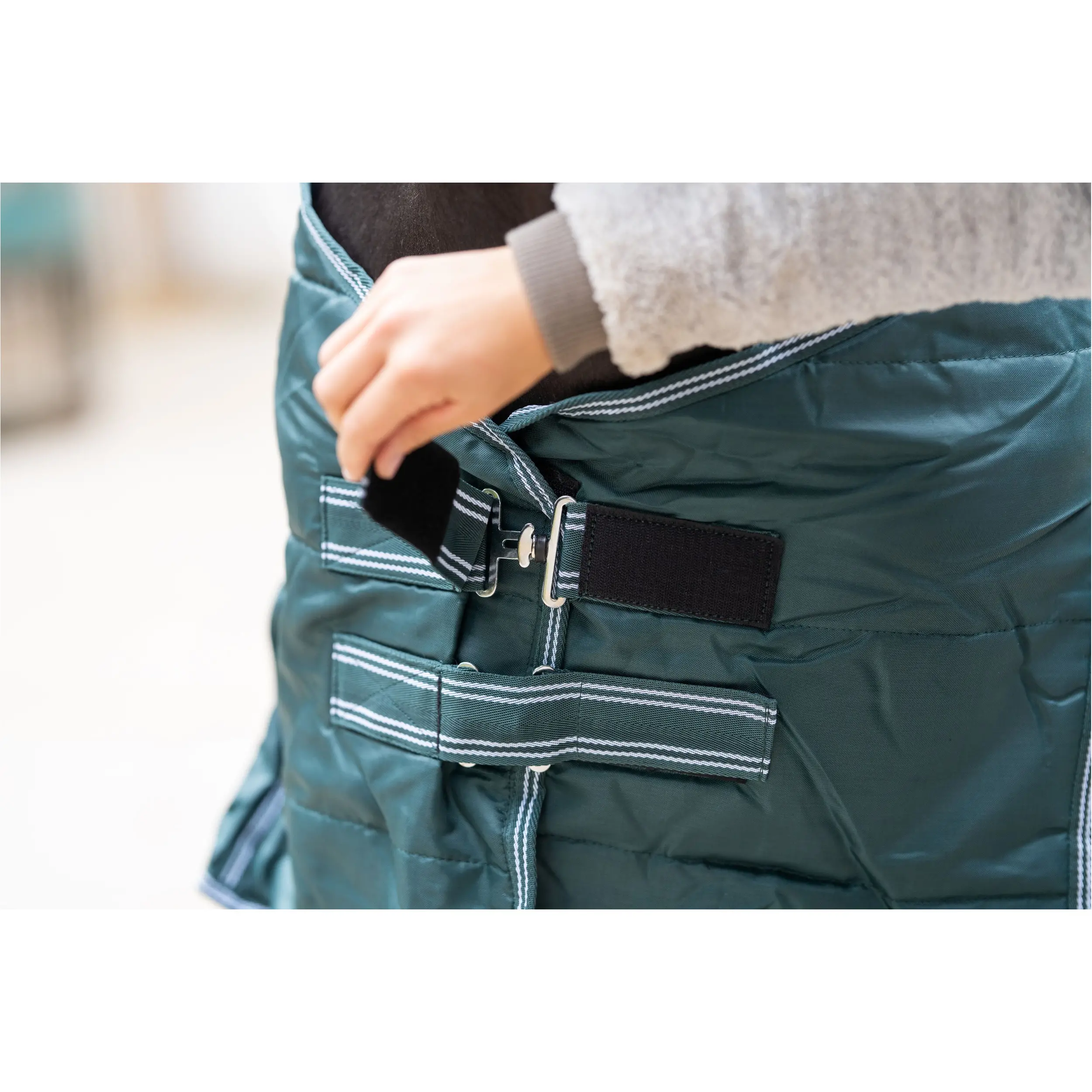 Stalldecke 200g Füllung 420D COMFORT tannengrün Stalldecke 200g Füllung 420D COMFORT tannengrün