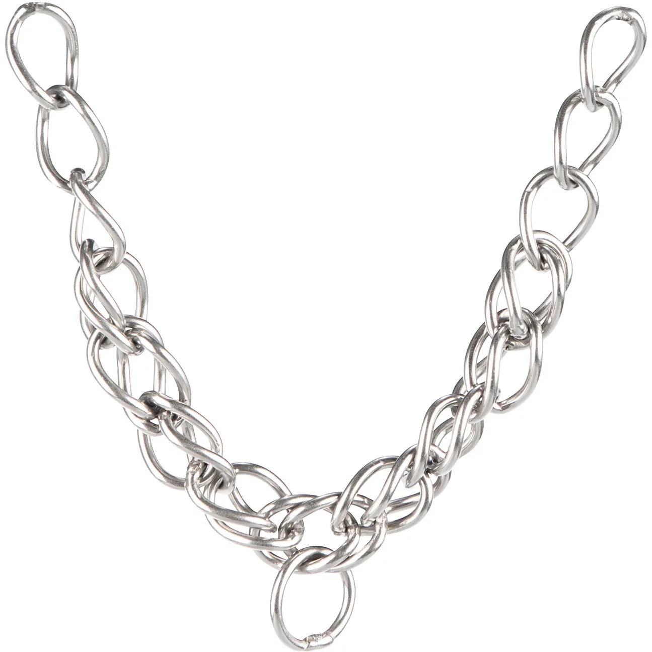 Kinnkette aus Edelstahl 22cm
